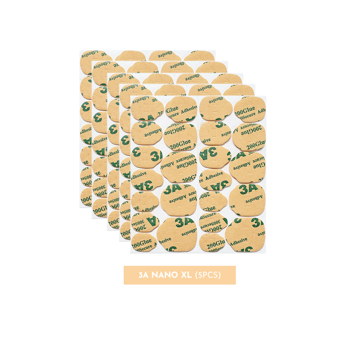 Double-sided Nano Adhesive Tabs 3A / 5 Sheets