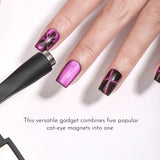 Nail Art Tools 5 in 1 Ninja Star Magnet 2
