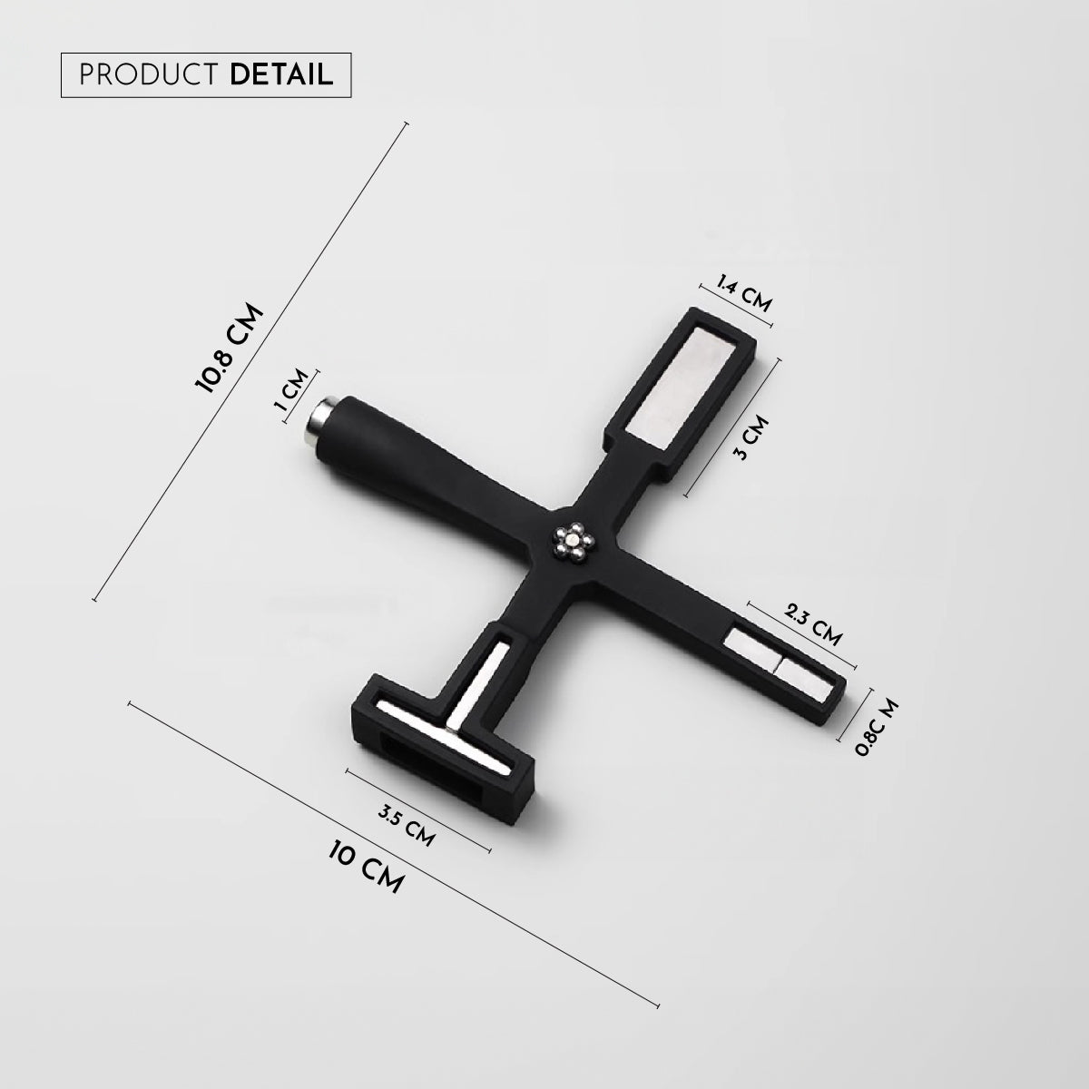 Nail Art Tools 5 in 1 Ninja Star Magnet 6