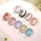 Anothersexy Glass beads magnetic cat eye gel polish 6