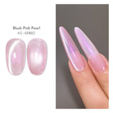 Mermaid Shell Glass Bead Cat Eye Gel Polish / 9 Colours.