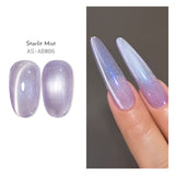 Mermaid Shell Glass Bead Cat Eye Gel Polish / 9 Colours.