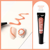 Anothersexy 3D gel polish in Orange Juice colour ECL08