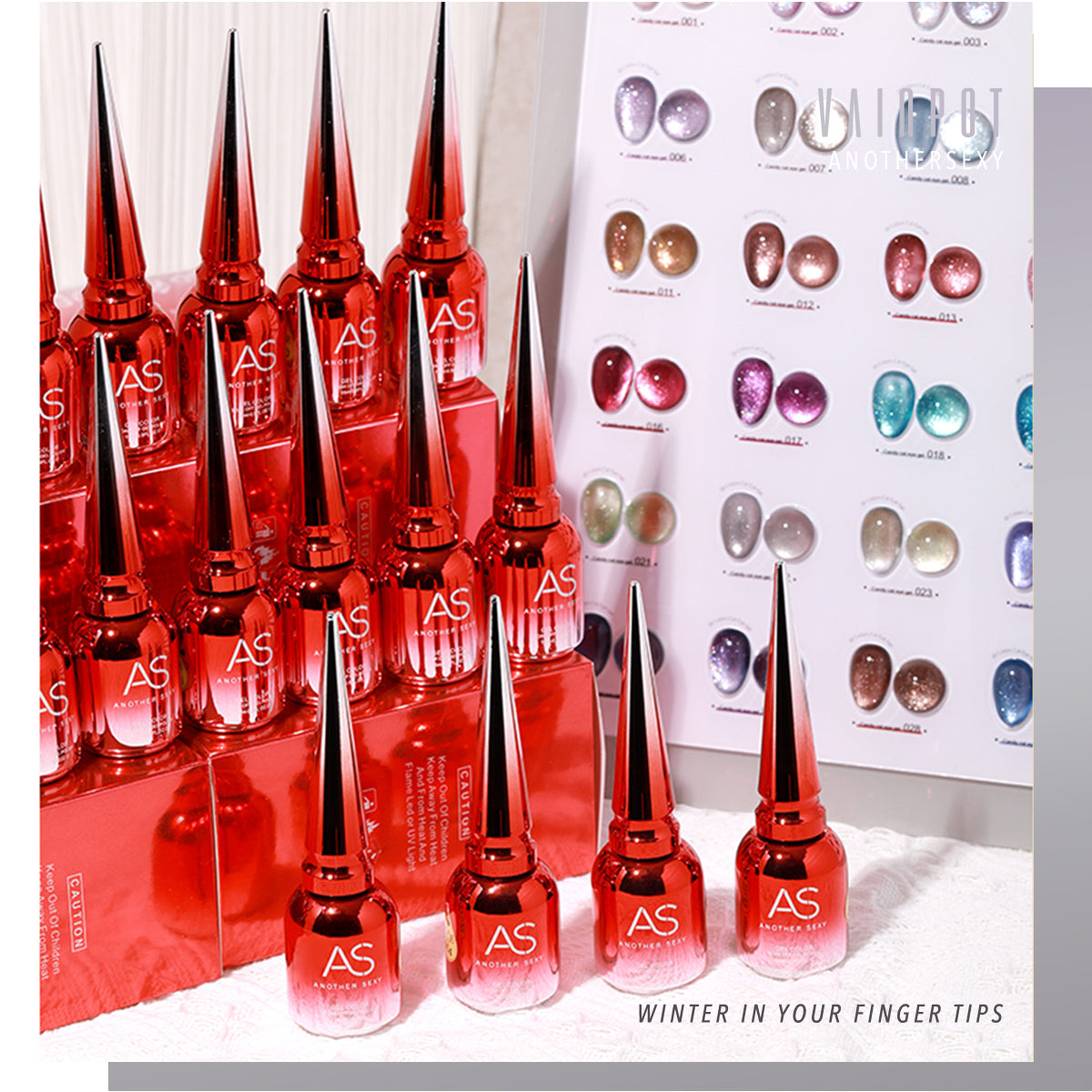 Anothersexy Glacier Cat Eye Gel Polish