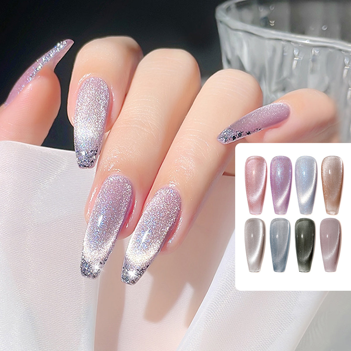 Glacier Magnetic Cat Eye Gel Polish