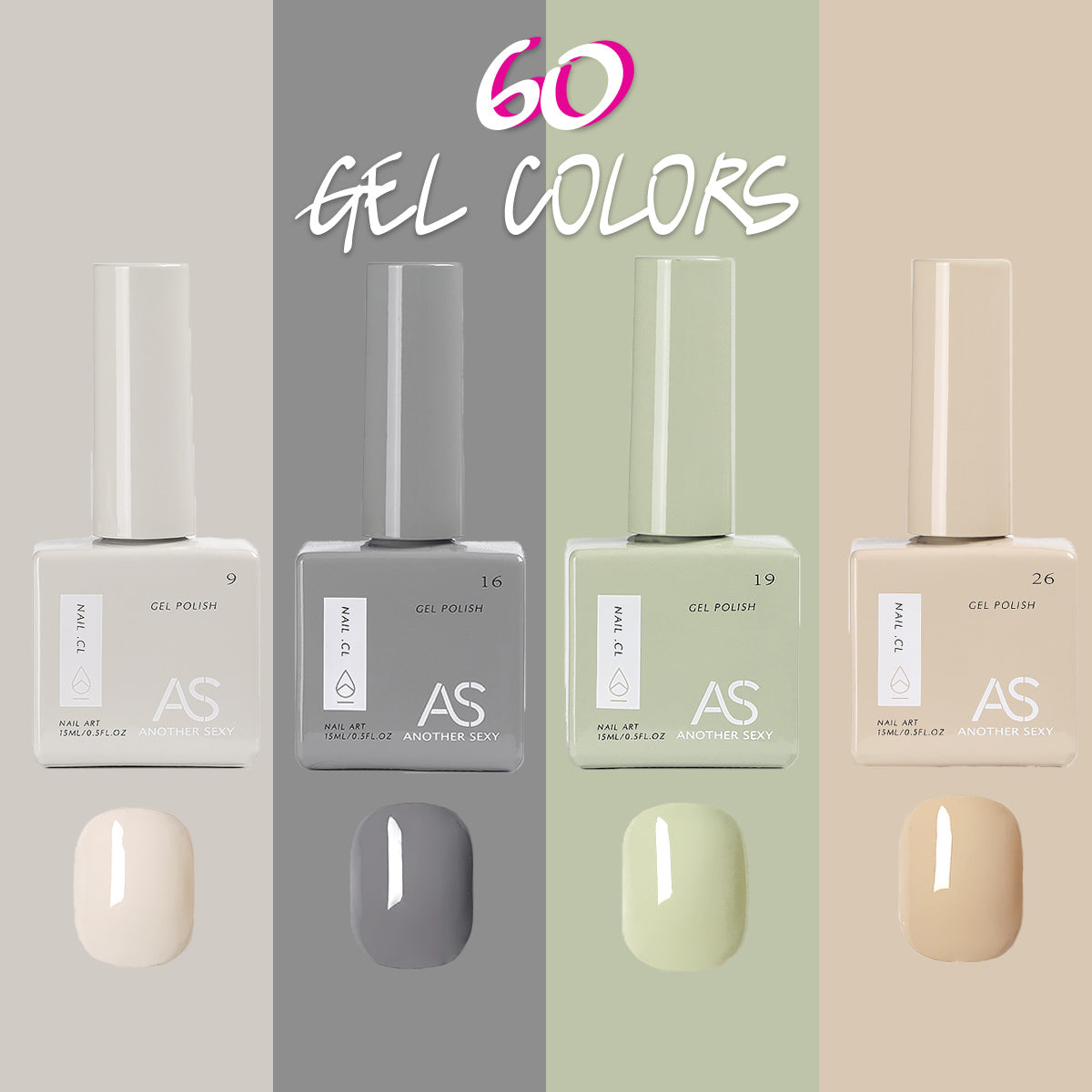 Anothersexy Gel Colours FULL SET