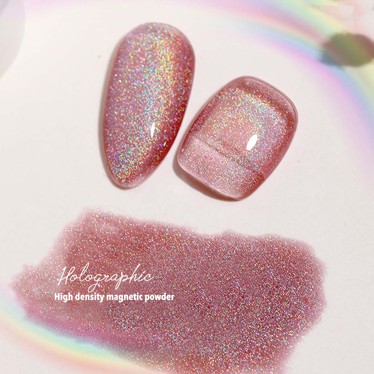 Anothersexy Holo Rainbow Cateye Gel Polish ABB