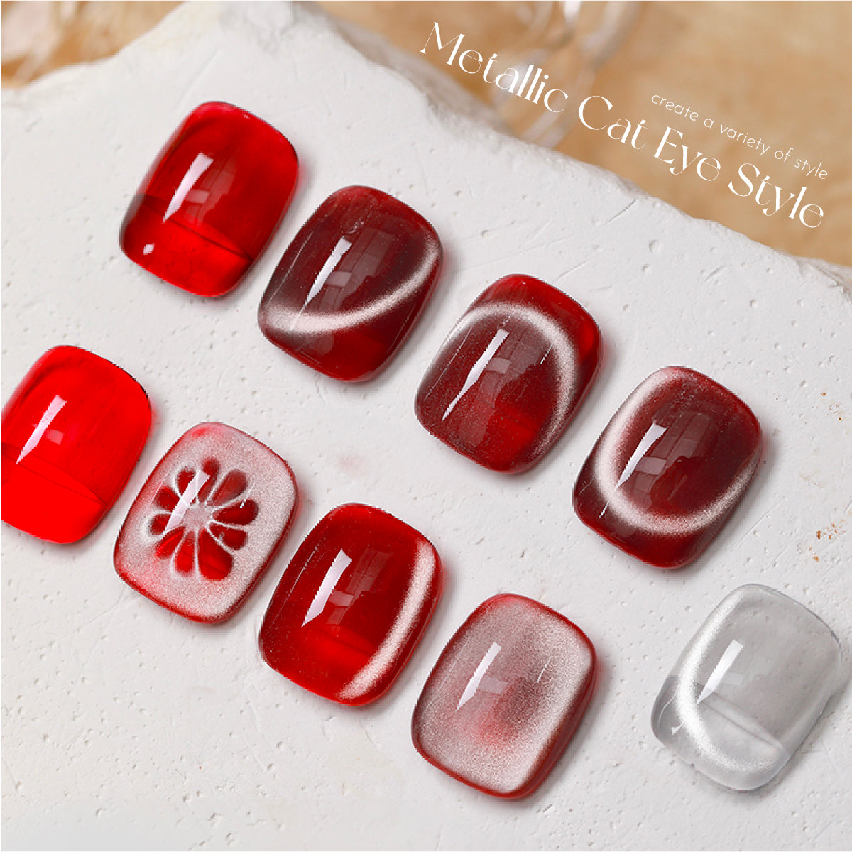 Metallic Magnetic Cat Eye Gel Polish