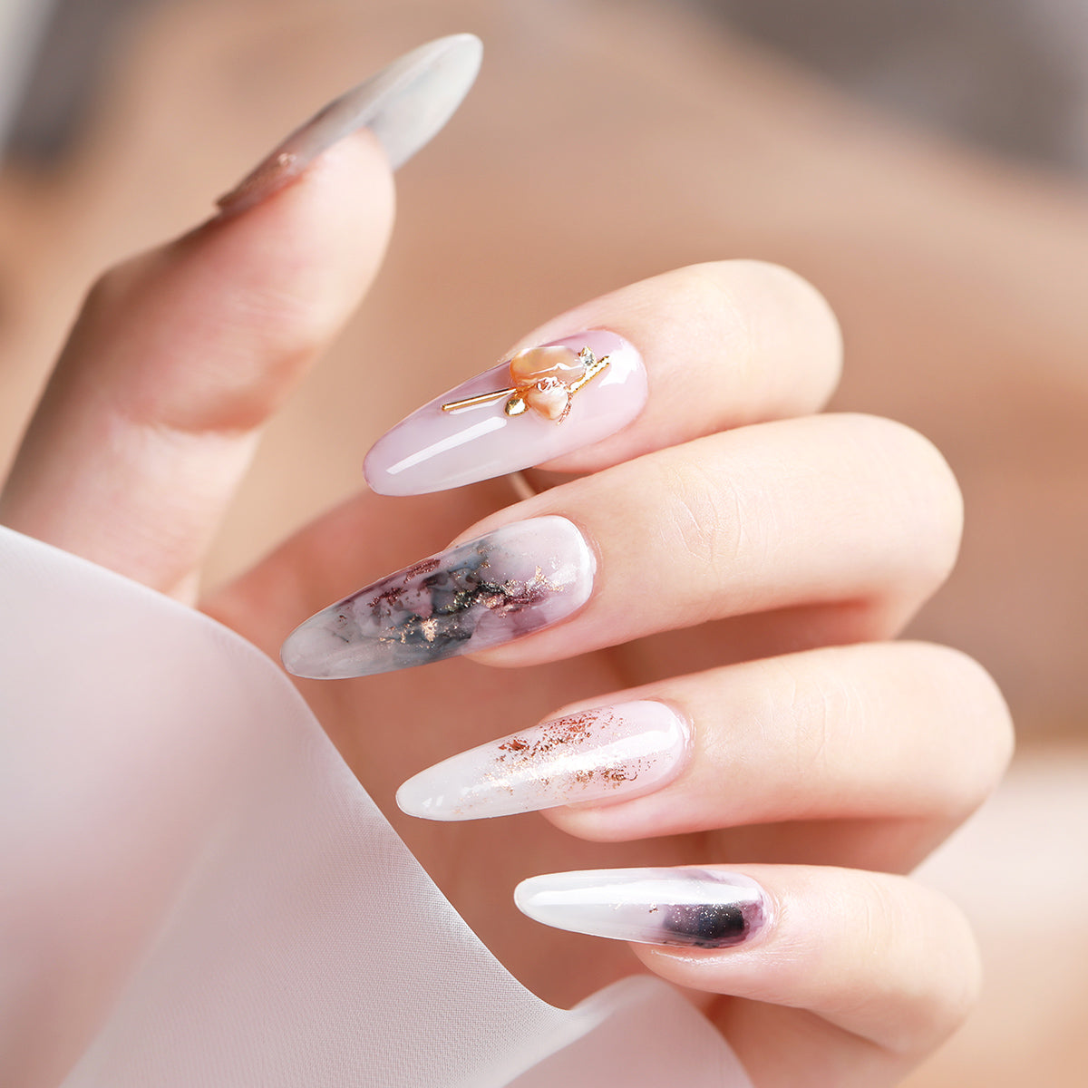 AS Morandi Marble Ink A5