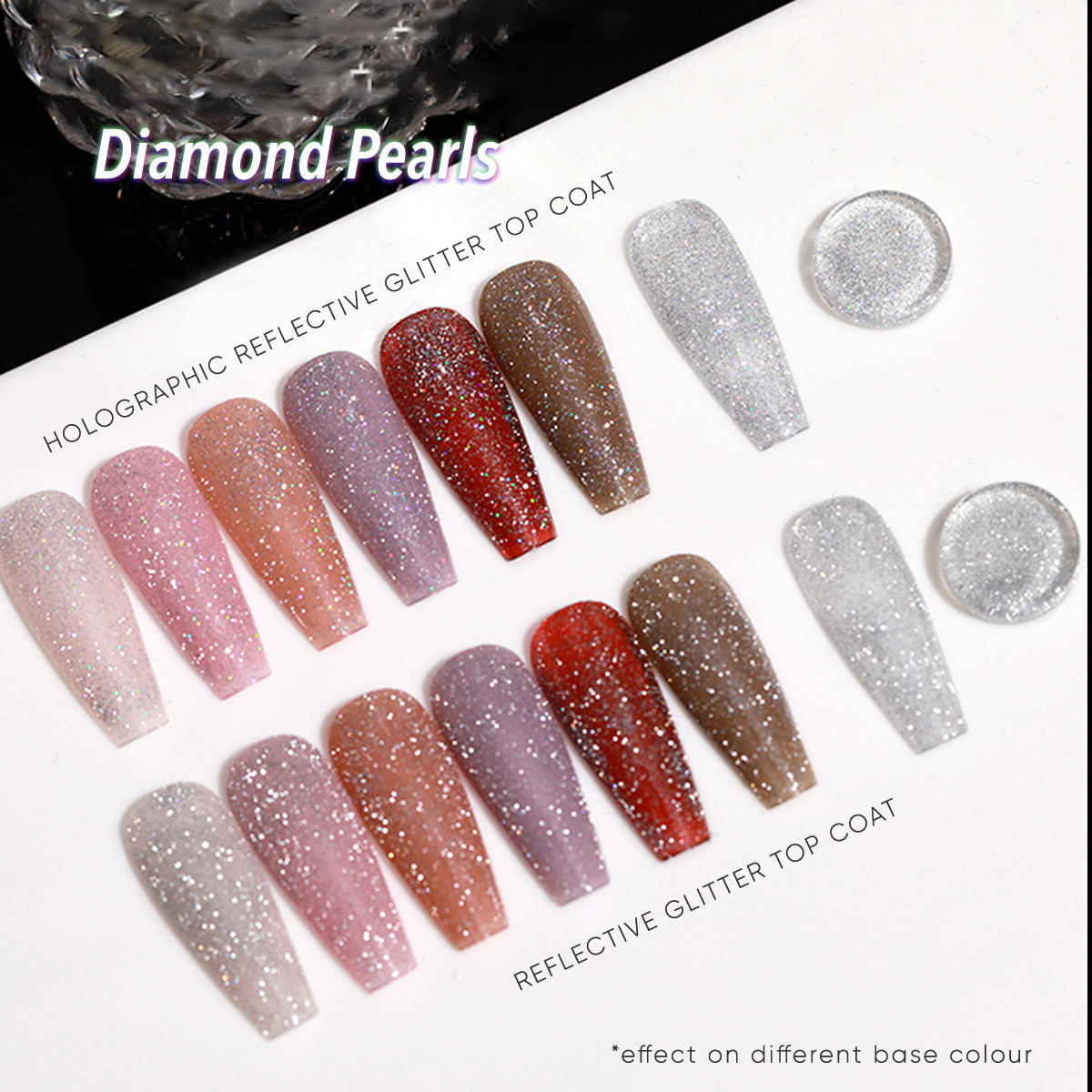 Anothersexy Reflective Glitter Gel Polish Top Coat