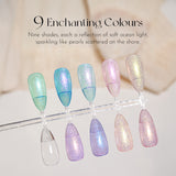 Mermaid Tears Glitter Gel Polish / 9 Colours