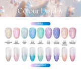 Mermaid Tears Glitter Gel Polish / 9 Colours