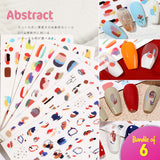 Abstract Nail Decals Bundle