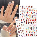 Abstract Nail Decals Bundle Cover
