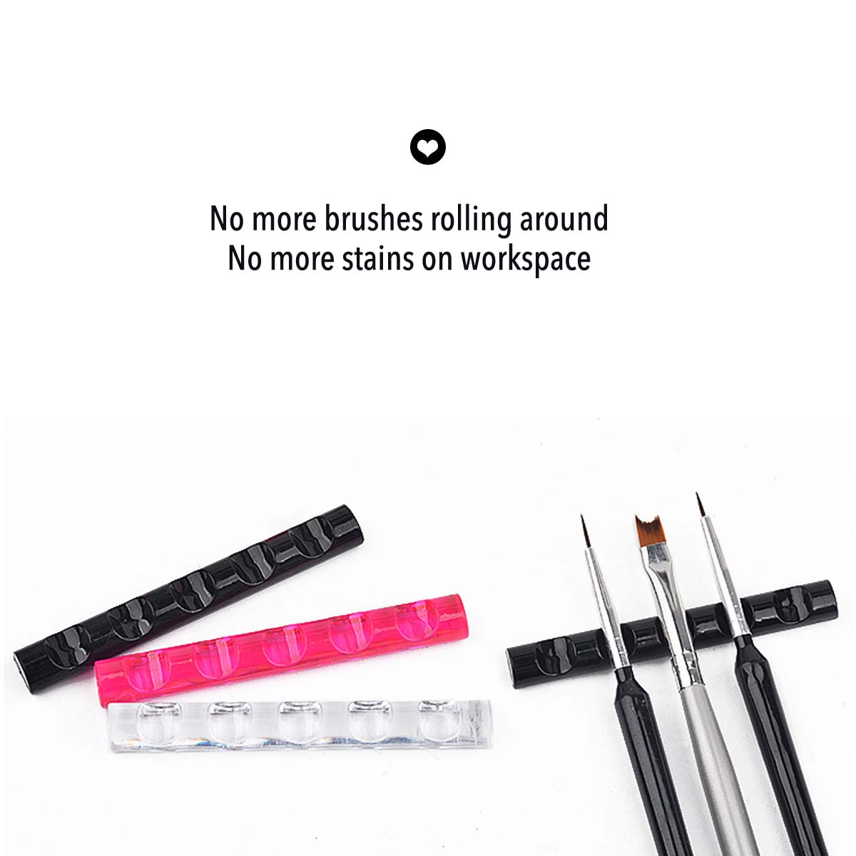 Acrylic Nail Art Brush Holder