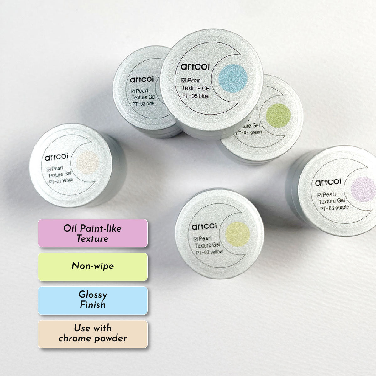 ARTCOI Pearl Texture Gel