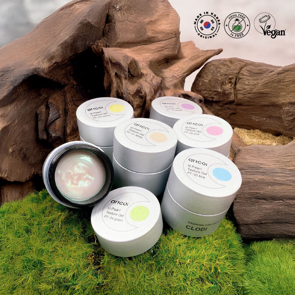 ARTCOI Pearl Texture Gel