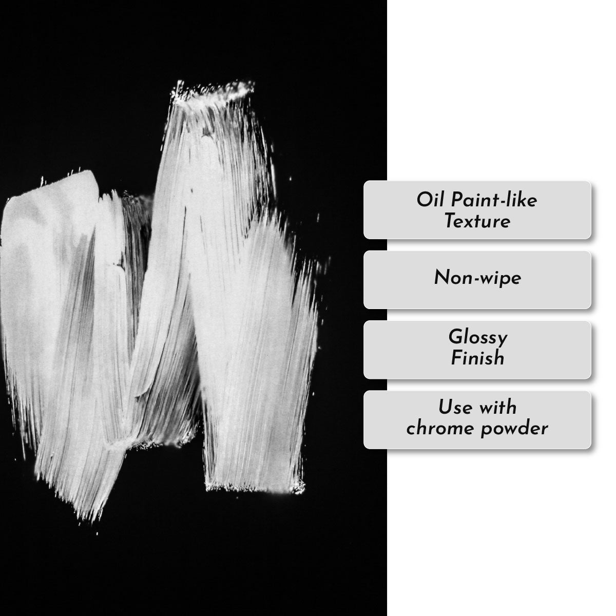 ARTCOI Black & White Texture Gel