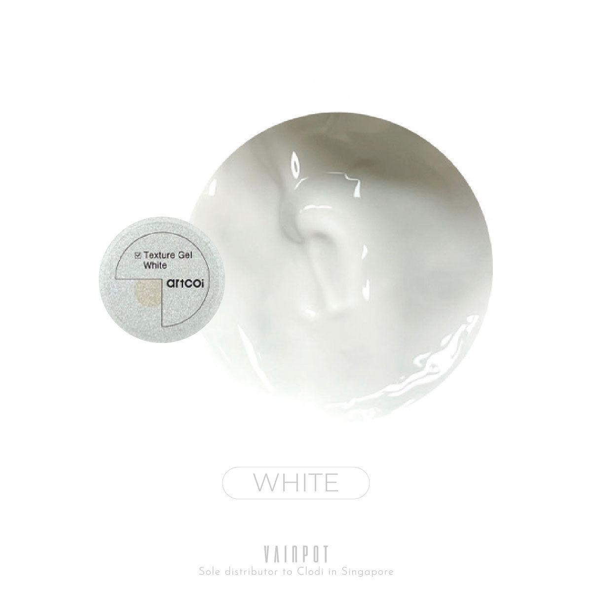 ARTCOI Black & White Texture Gel