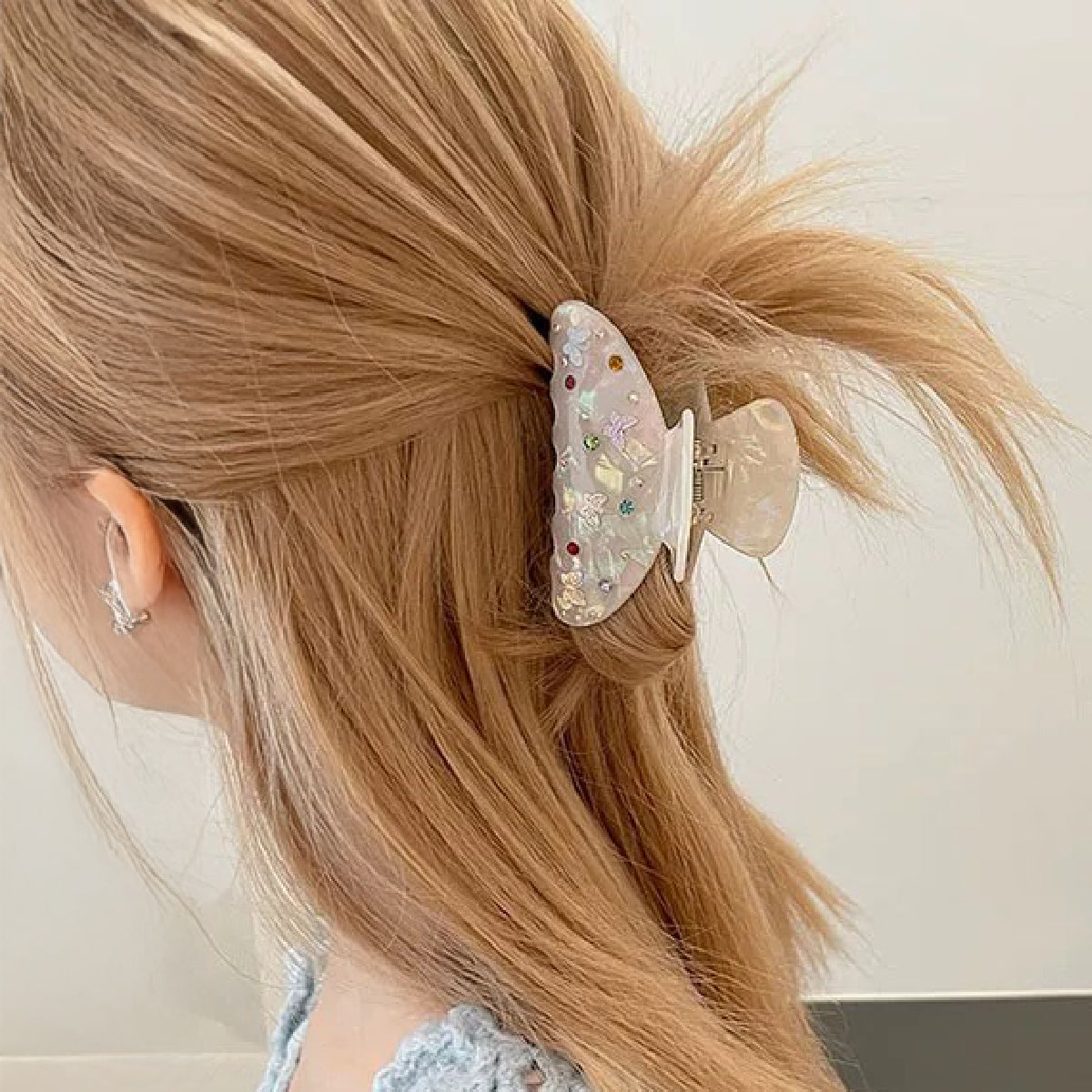 Embellished Butterfly Hair Claw
