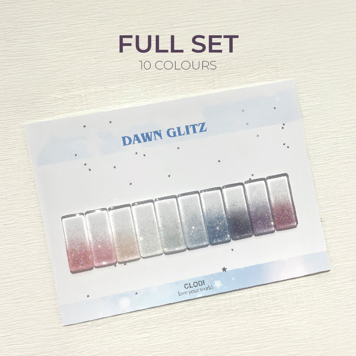CLODI Dawn Glitz/ 10 Magnetic Colours