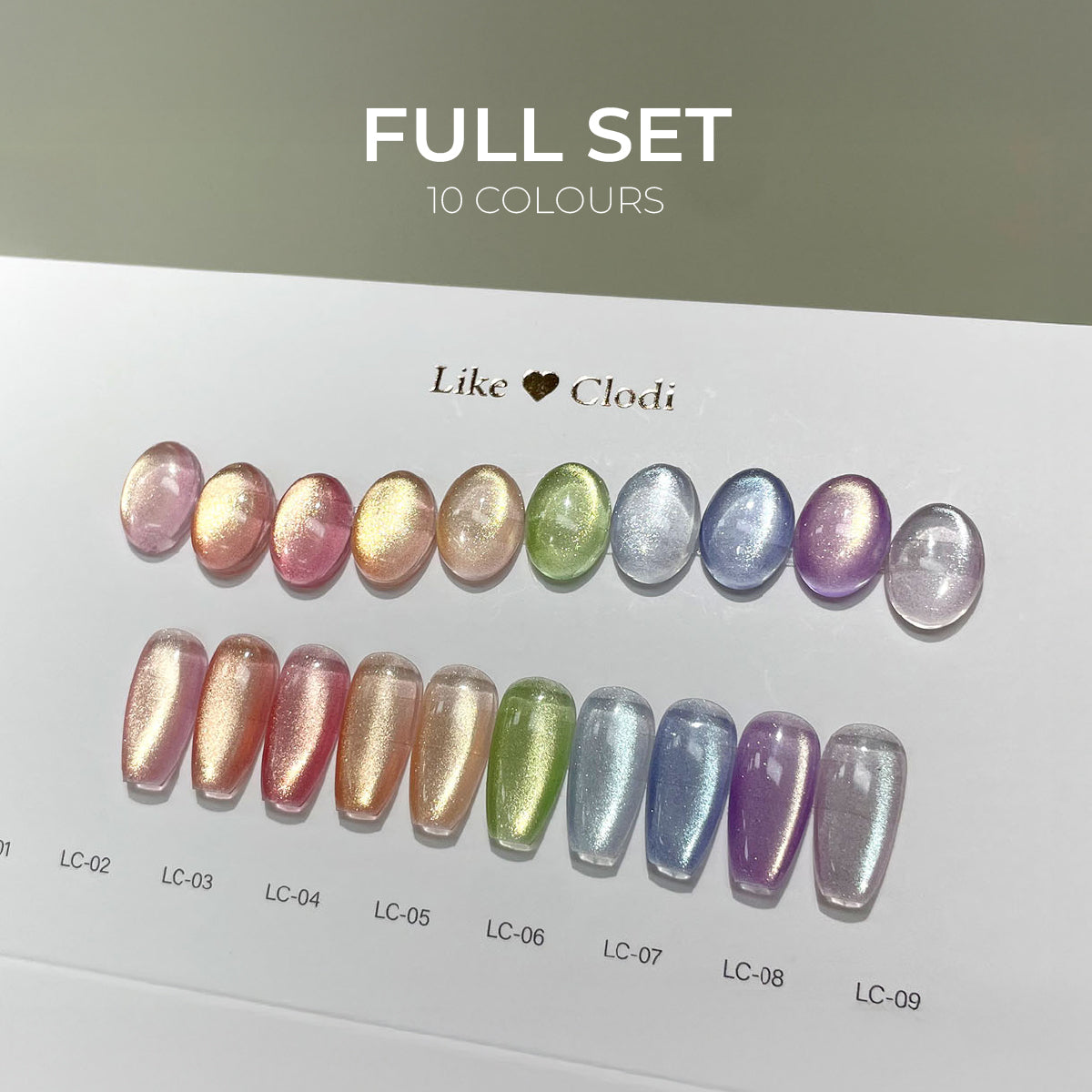 CLODI Like Clodi/ 10 Magnetic Colours