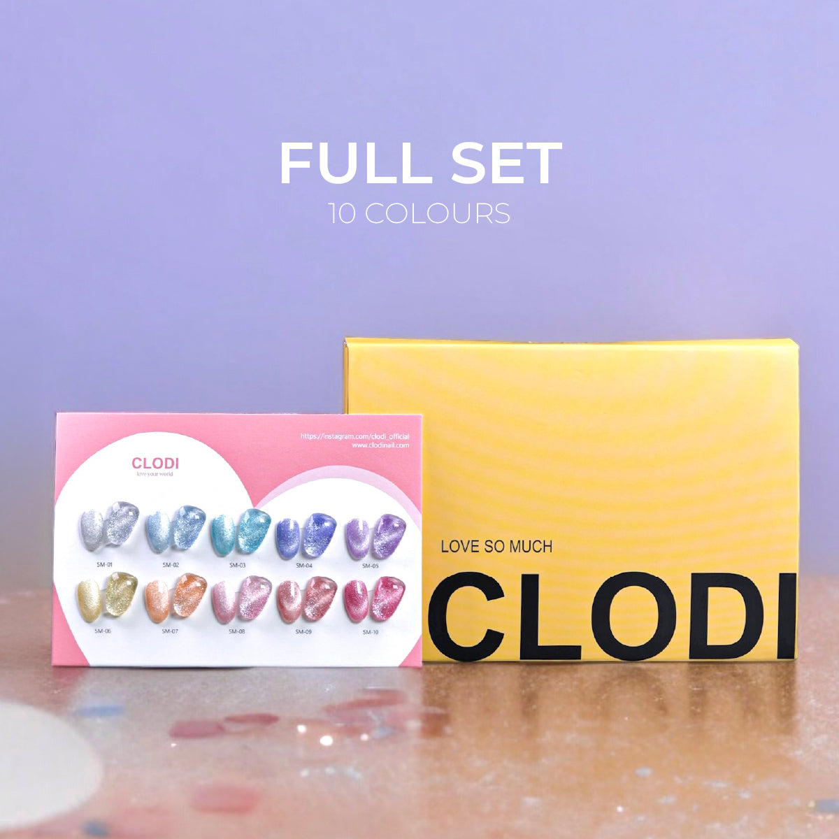 CLODI Love So Much/ 10 Magnetic Colours