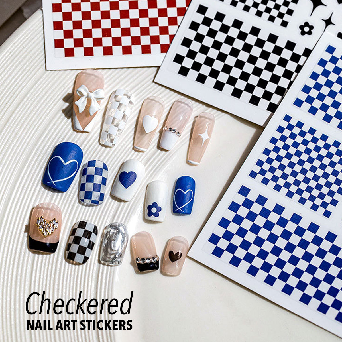 Checked Stickers Bundle