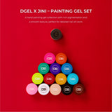 DGEL x Jini Painting Collection/ 15pcs Set