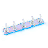 Press On Nails Magnetic Display Stand, long scallop, DS-SL-IRI