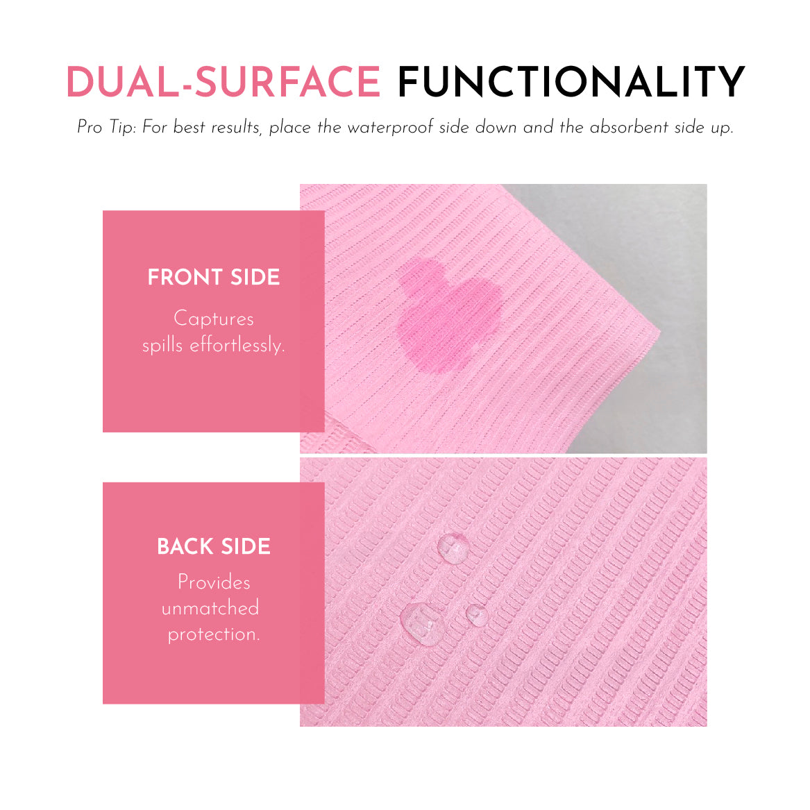 Disposable Manicure Table Mat / 125pcs