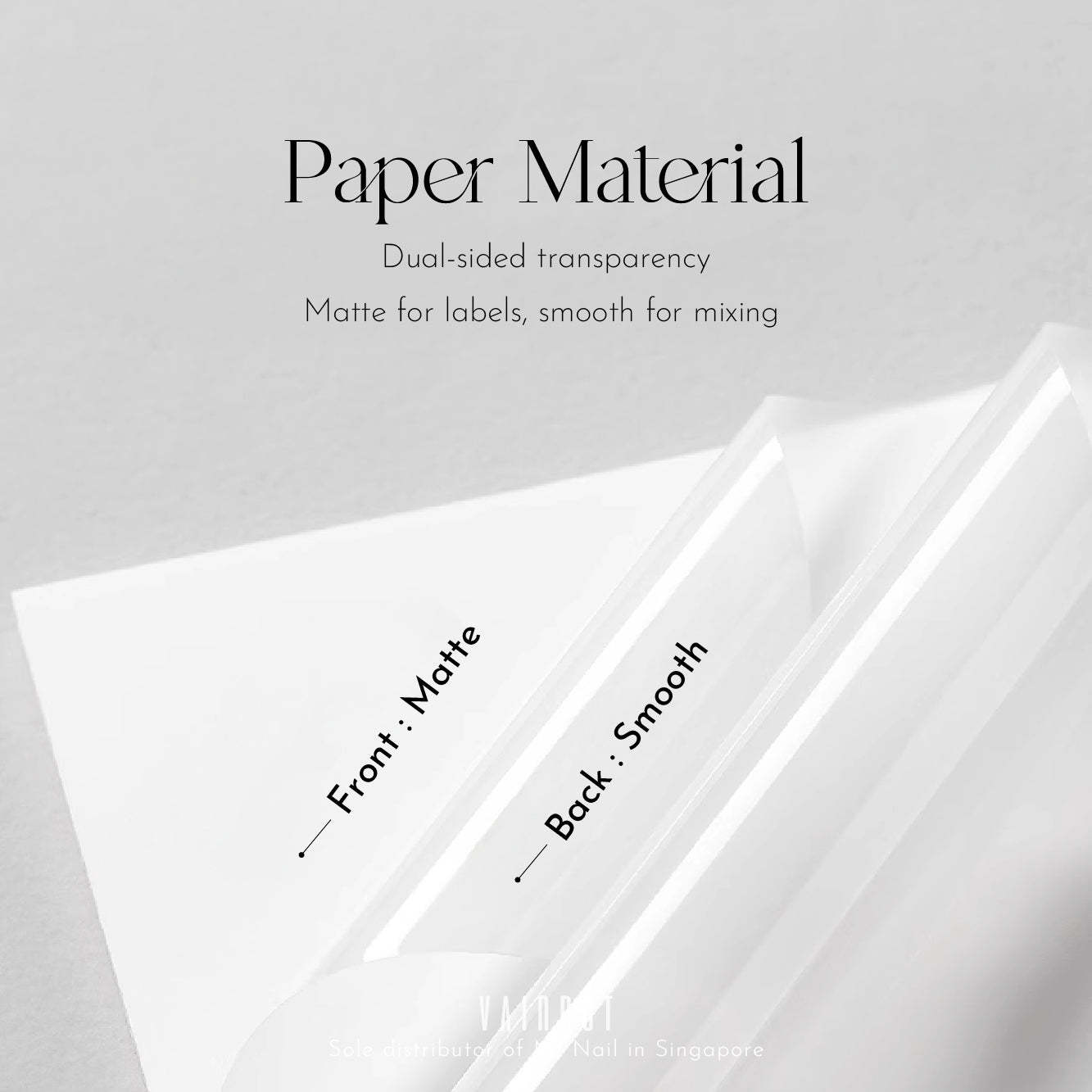 Disposable Paper Palette Booklet /50pcs