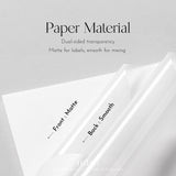 Disposable Paper Palette Booklet /50pcs