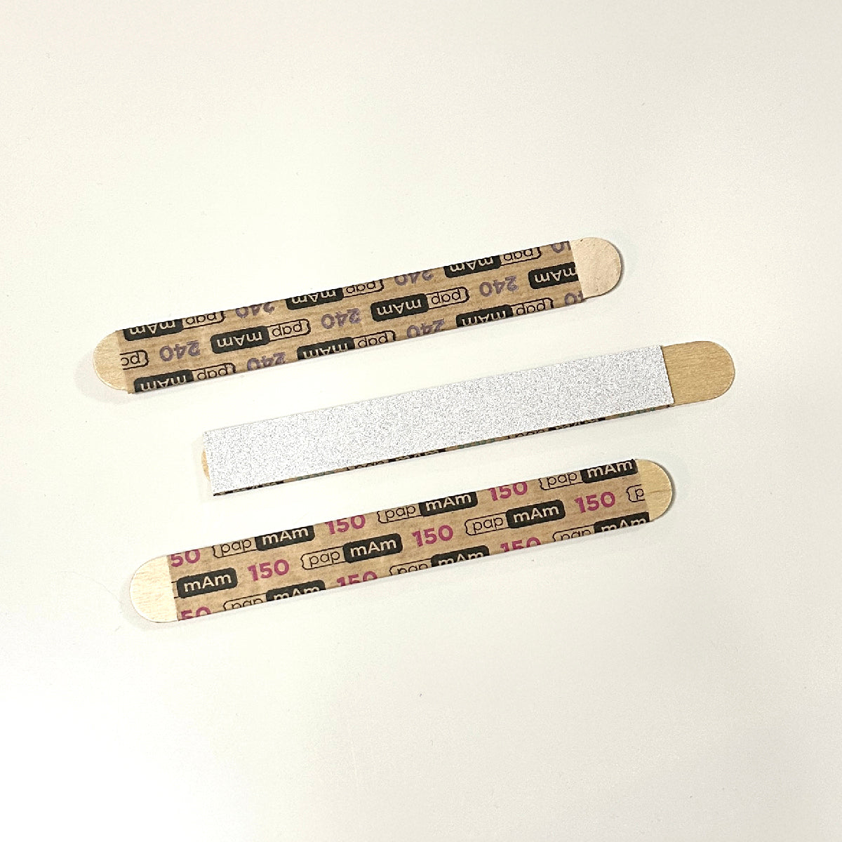 Disposable White Files papmAm on Wooden Base EXPERT 20