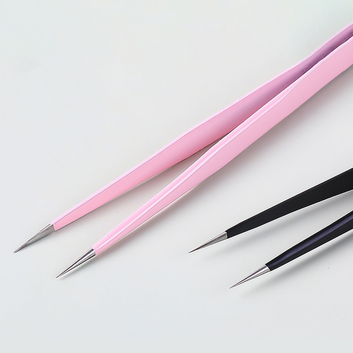 Dual-End Nail Art Tweezers
