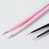 Dual-End Nail Art Tweezers