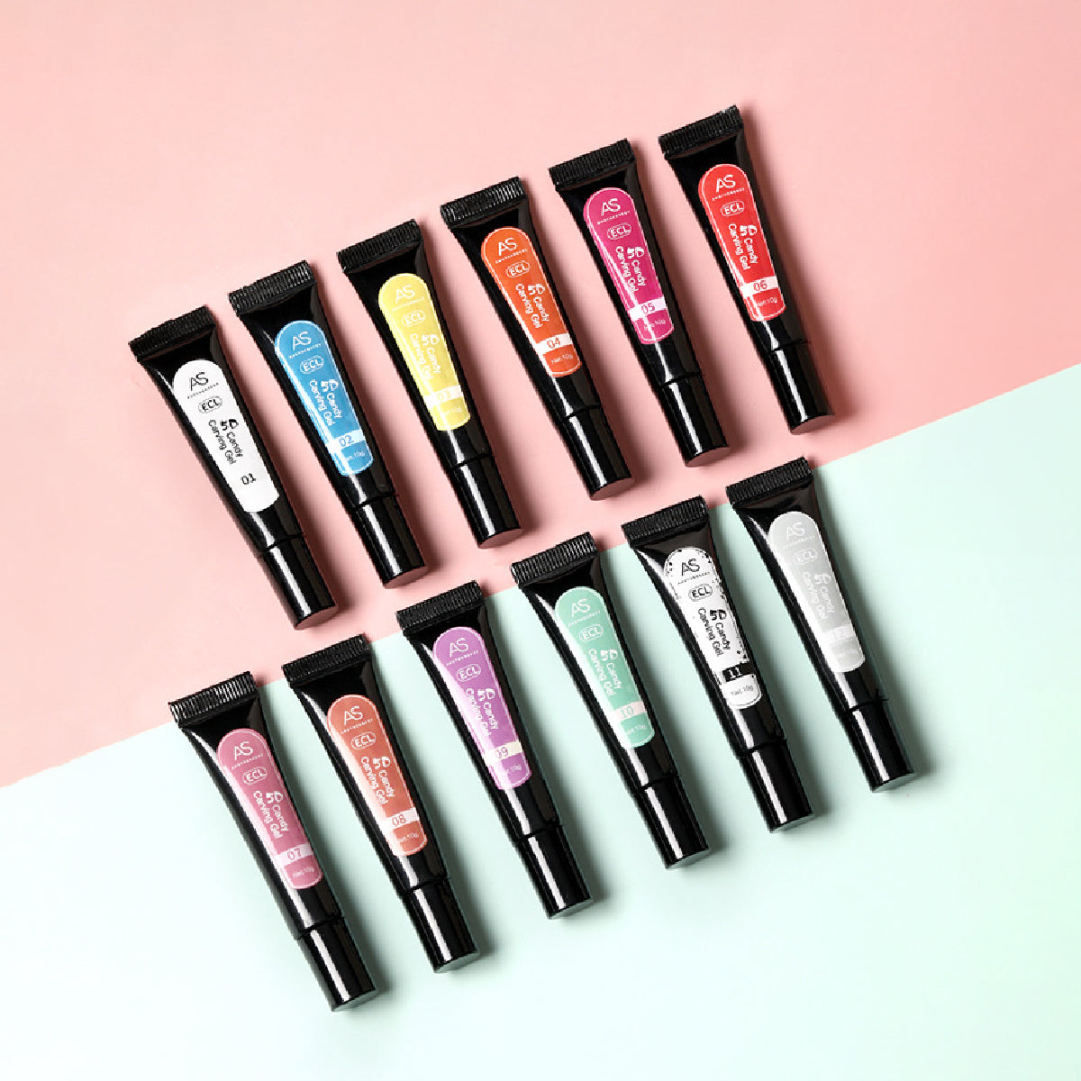 Anothersexy 3D Jello candy pudding gel polish 1