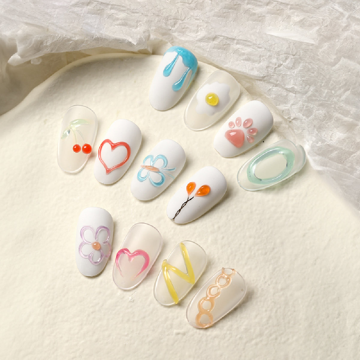 Anothersexy 3D Jello candy pudding gel polish 2