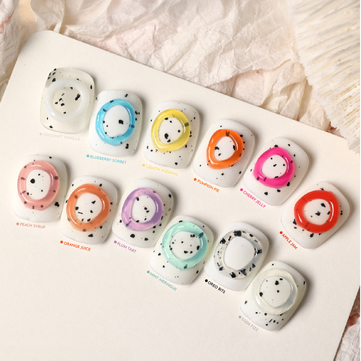 Anothersexy 3D Jello candy pudding gel polish 6