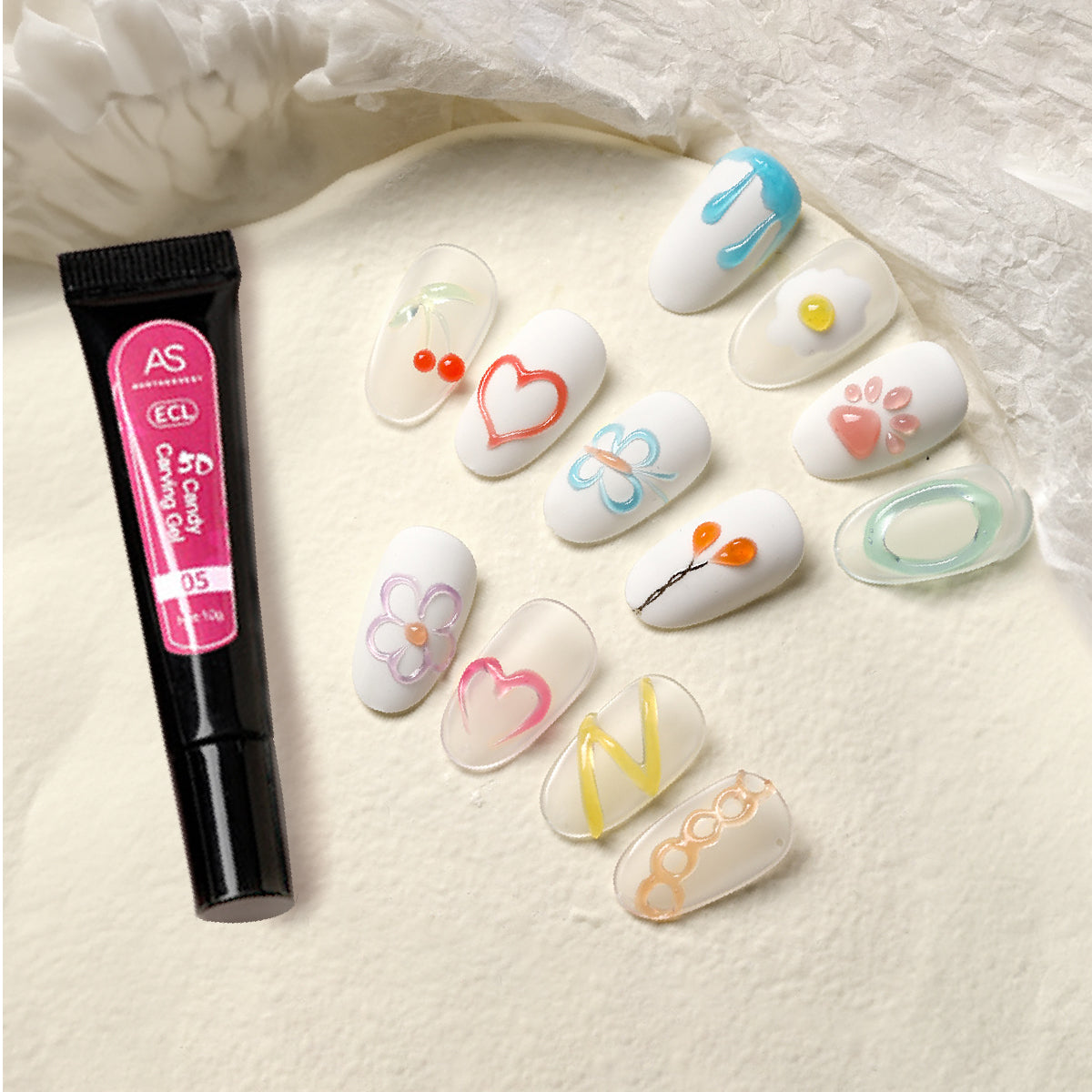 Anothersexy 3D Jello candy pudding gel polish