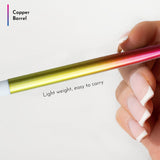 Gradient Dual-ended Silicone Pen & Dotting Tool Set/ 5pcs