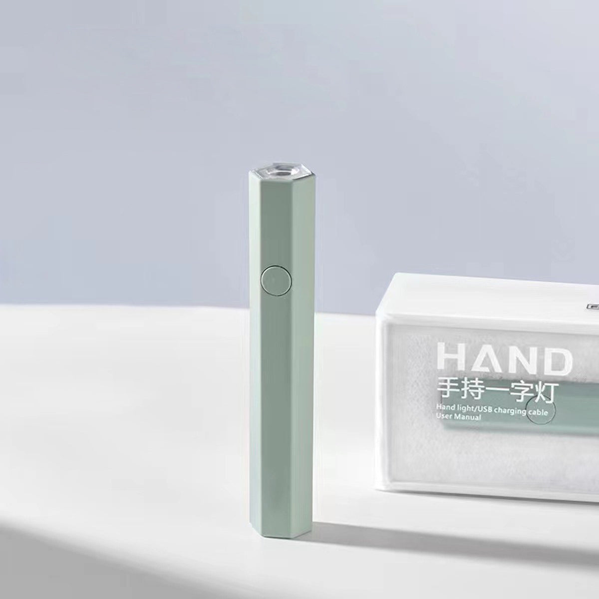 HEX HAND LAMP GREEN