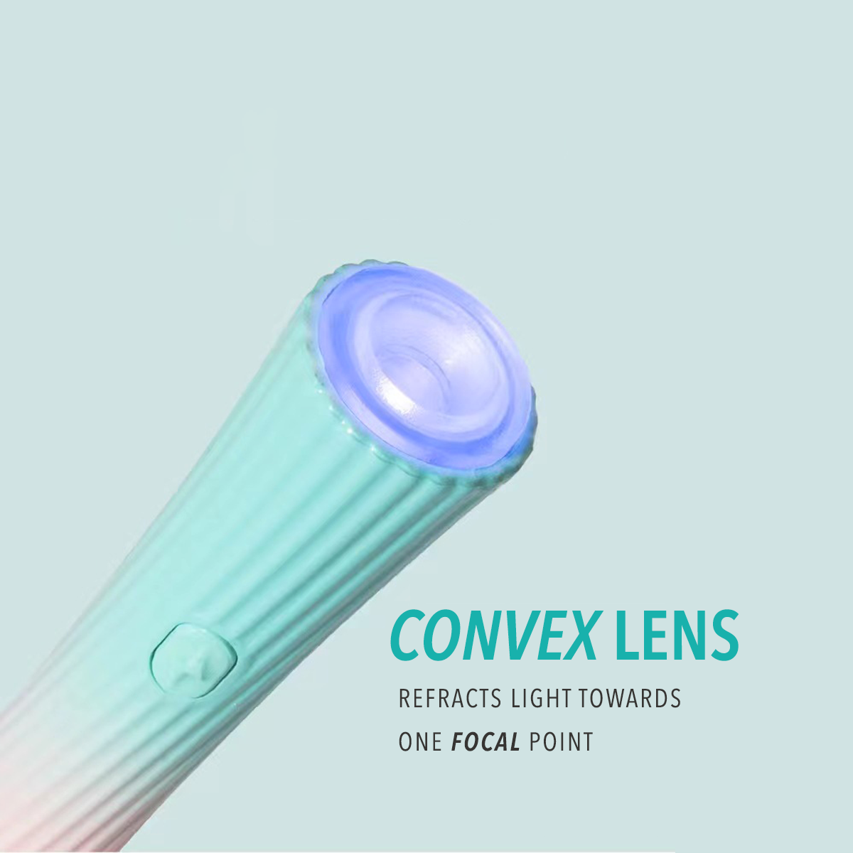 Mini Hand held Hourglass UV LED Gel Curing Nail Lamp Flashlight