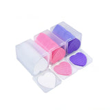 Heart-shaped Perforated Lint Free Remover Pads /200pcs