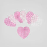 Heart-shaped Perforated Lint Free Remover Pads /200pcs