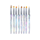 Iridescent Nail Art Brush Set