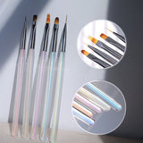 Iridescent Nail Art Brushes Cover
