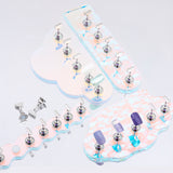 Iridiscent Icy Acrylic Press On Nails Display Stand