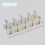 Iridiscent Icy Acrylic Press On Nails Display Stand
