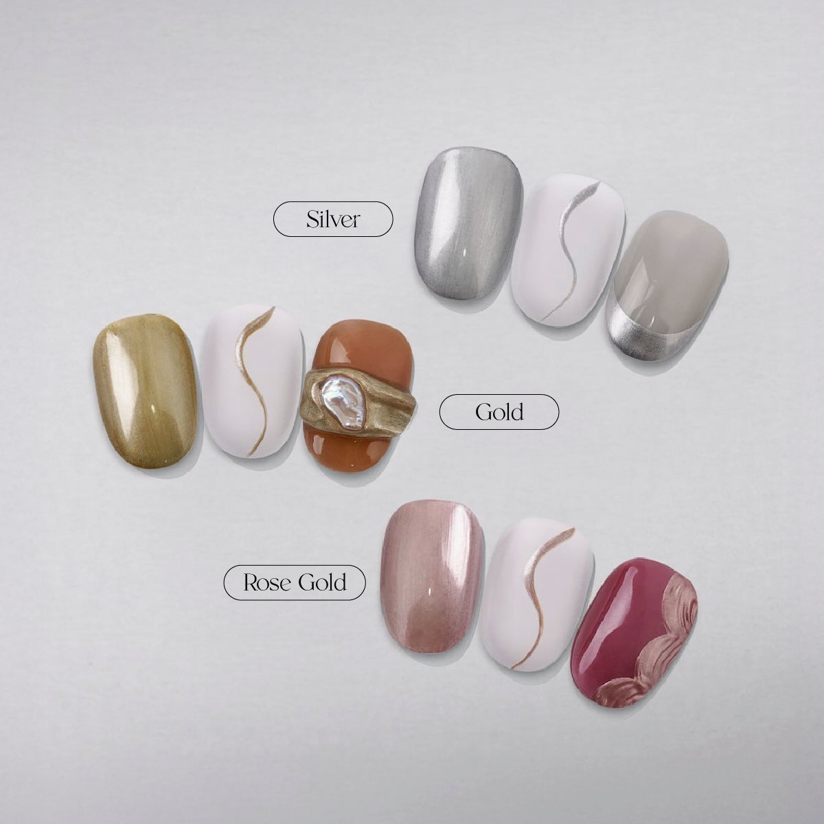 IVY Vintage Metal Liner Gel Collection / 3 Colours